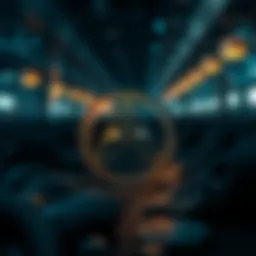 Conceptual representation of Achusdt in cryptocurrency