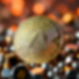 Illustration of Aleo Coin's blockchain technology