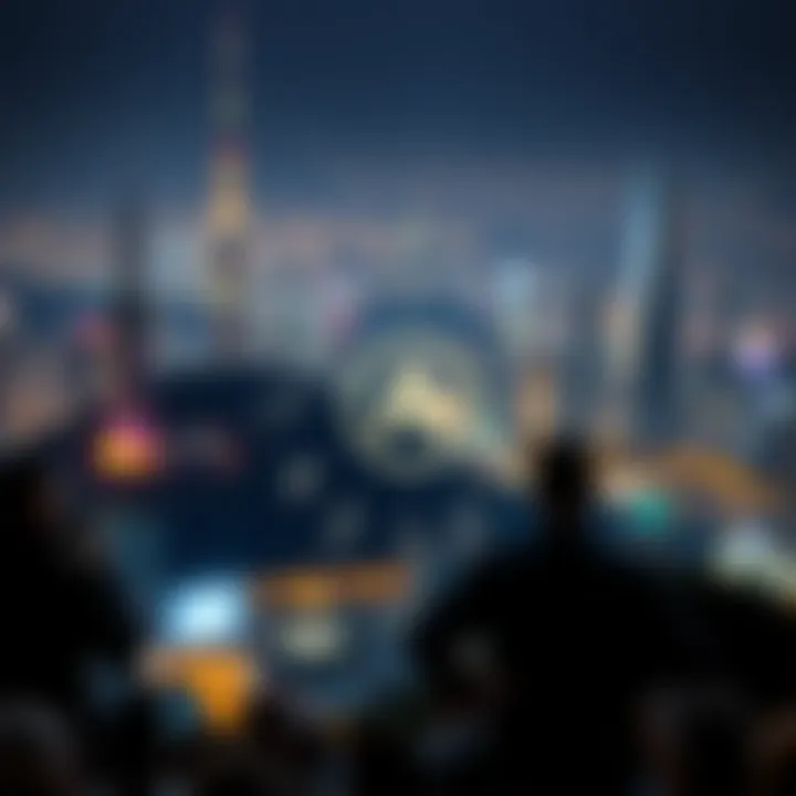 Diagram showcasing the community and ecosystem surrounding Alex Coin