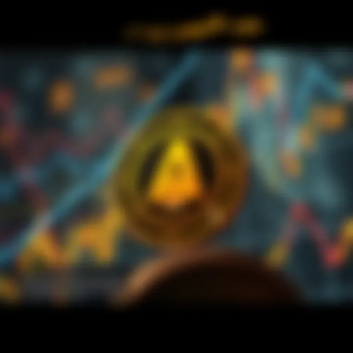 Infographic illustrating investment strategies related to Alex Coin