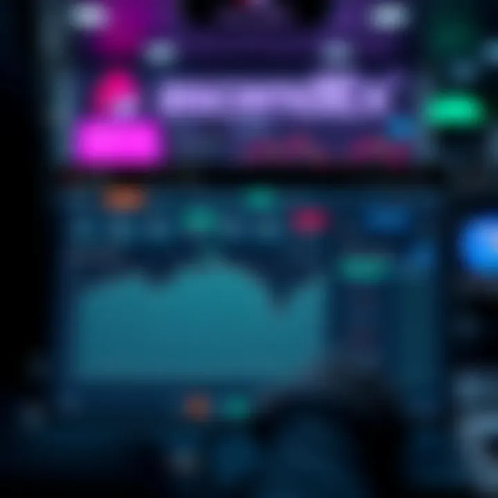 User interface of AscendEX exchange showcasing its features