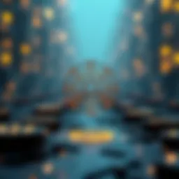 Conceptual representation of Axie Infinity's blockchain technology