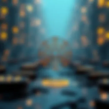 Conceptual representation of Axie Infinity's blockchain technology