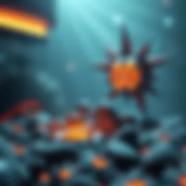 Illustration of NFTs within the Axie Infinity ecosystem