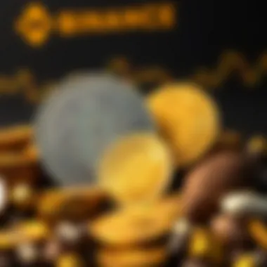 Diverse Digital Assets on Binance Illustration of diverse digital assets available