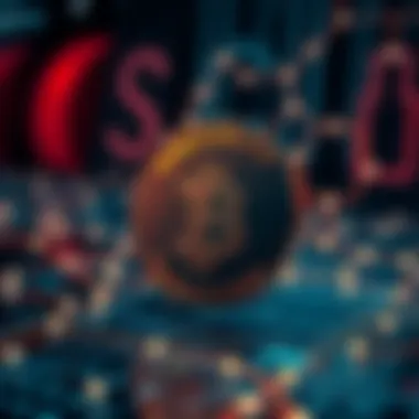 Graphical depiction of cryptocurrency transaction security