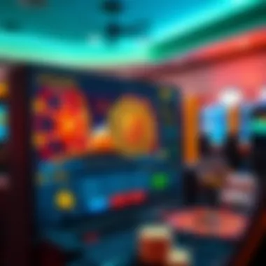 Screenshot of user interface from a popular Bitcoin casino