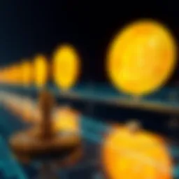 Historical evolution of the Bitcoin logo
