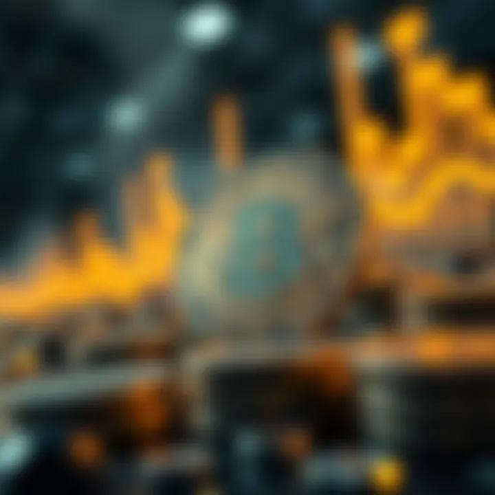 Futuristic illustration of Bitcoin integration in mainstream finance