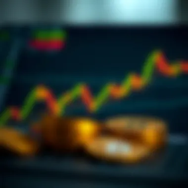 Bitcoin price chart showing trends