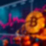 Bitcoin Price Trends Graph illustrating Bitcoin price fluctuations against the US dollar