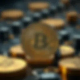 Conceptual illustration of Bitcoin swap mechanism