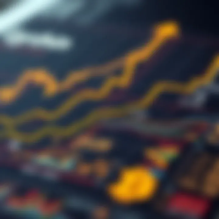 Chart showcasing the growth potential of blockchain applications