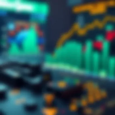 An infographic depicting the economic value generated by blockchain games.