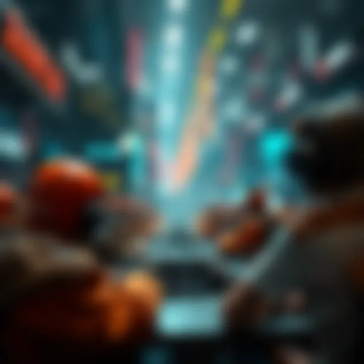 A graphic showcasing challenges and opportunities within blockchain gaming.