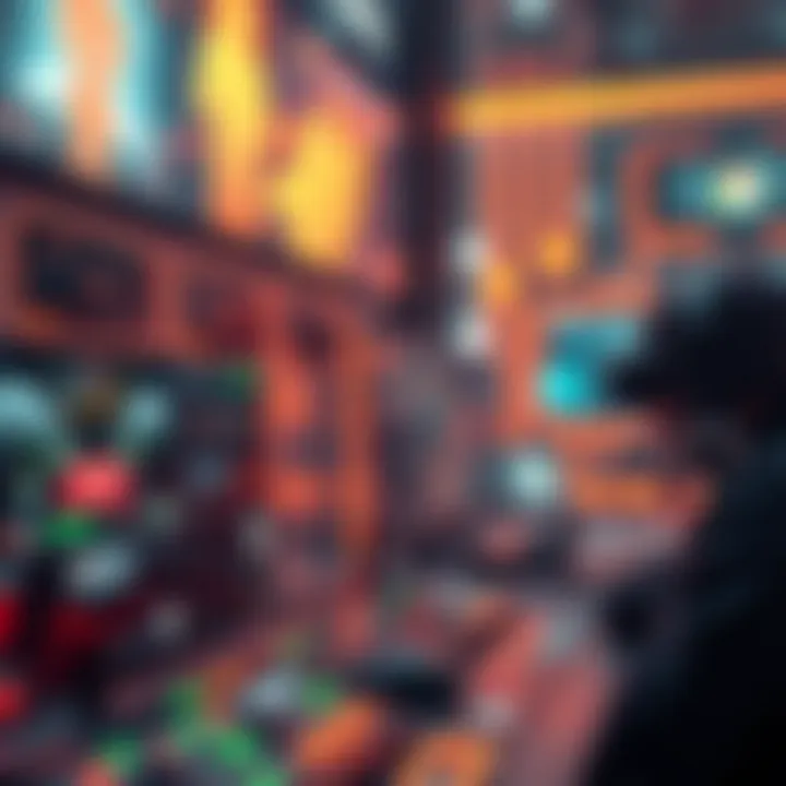 A visualization of technological advancements influencing blockchain games.