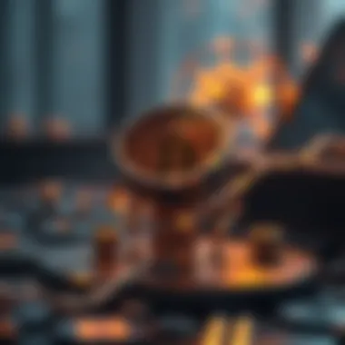 Illustration of blockchain's operational mechanism