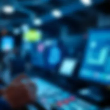 Illustration of blockchain technology integration with social media