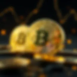 A dynamic illustration representing the evolution of cryptocurrency.