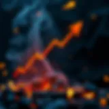 Visual representation of burn rate concept