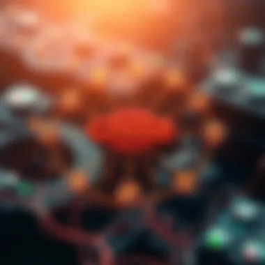 Blockchain technology diagram related to Chiliz ecosystem