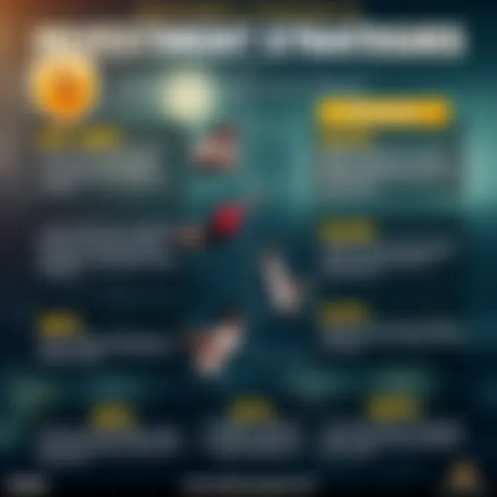 Infographic on investment strategies for cryptocurrency in sports