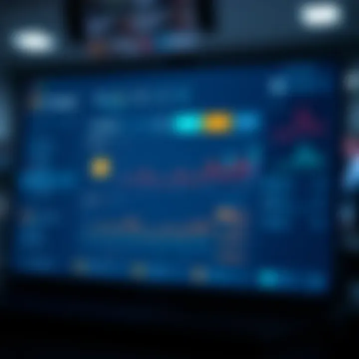 Coinpark User Interface Overview Visual representation of Coinpark's interface