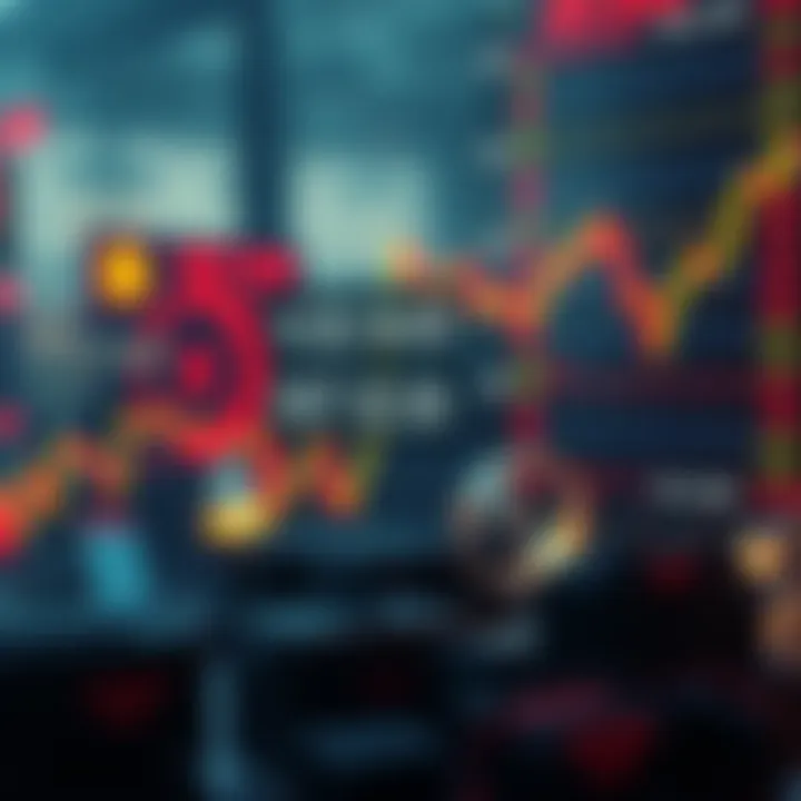 A visual representation of risk management strategies in cryptocurrency trading