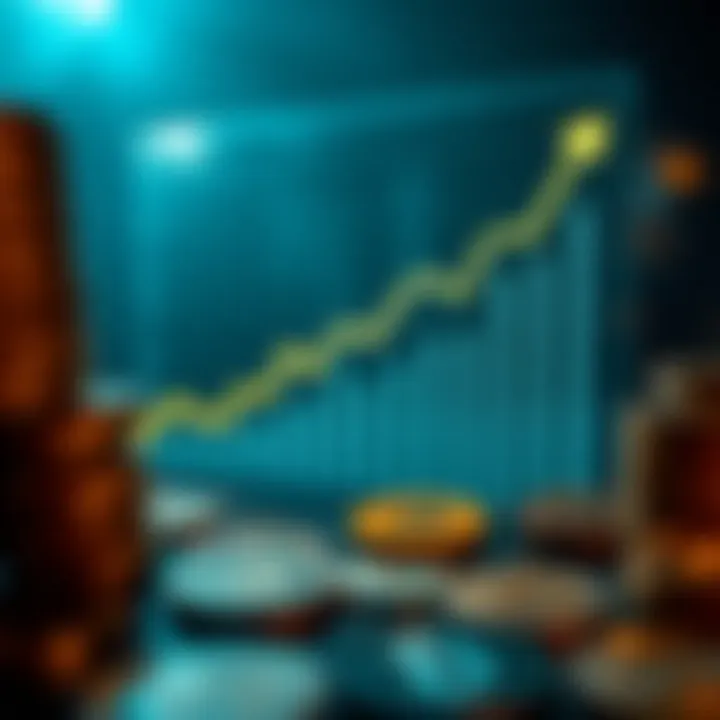 Chart illustrating the rise of cryptocurrency adoption