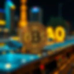 Concept of cryptocurrency and DAO