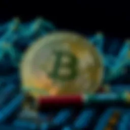 Conceptual representation of cryptocurrency forks