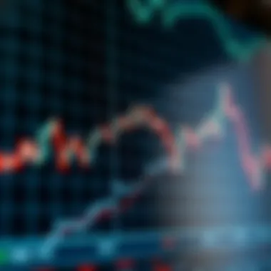 Graph illustrating the trends in cryptocurrency market movements