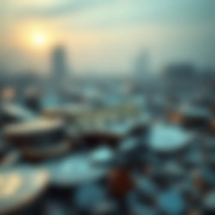 Visual representation of cryptocurrency taxation changes