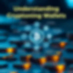 Conceptual diagram illustrating the basics of cryptocurrency wallets