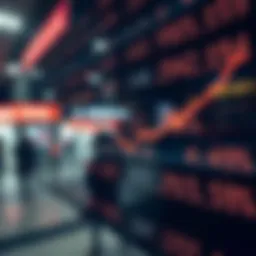 Visual representation of currency exchange rates