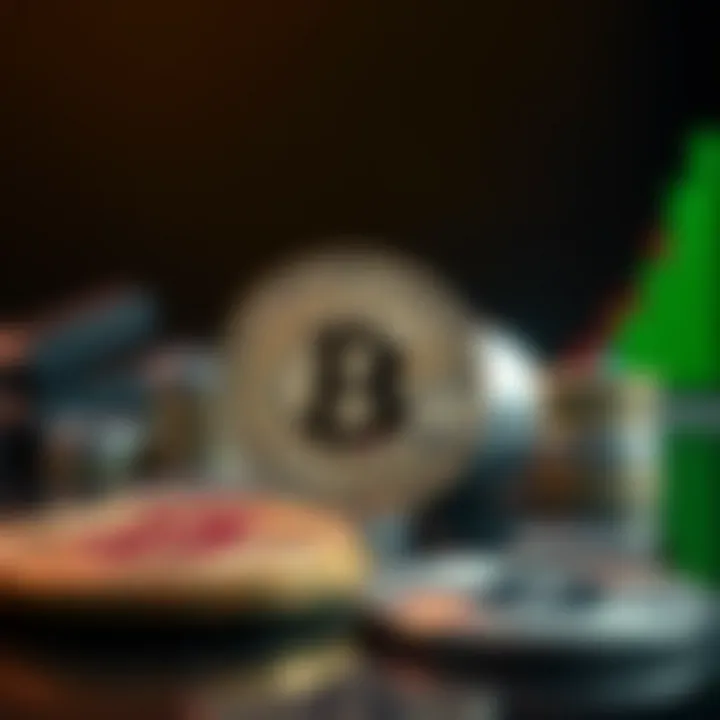 Visual representation of digital assets in finance