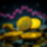 A digital representation of cryptocurrency trends