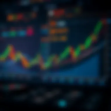 A chart showcasing trading strategies in cryptocurrency