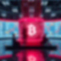 Conceptual representation of digital banking