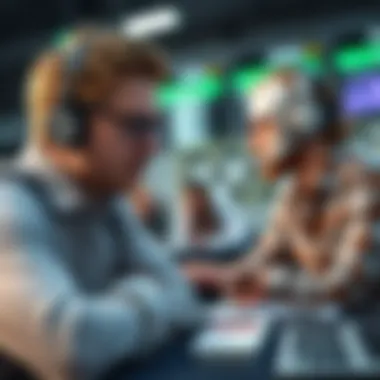 Facilitating Cryptocurrency Conversations with Discord Ben A depiction of cryptocurrency discussions facilitated by Discord Ben