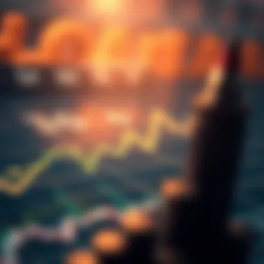 Graph depicting economic stability