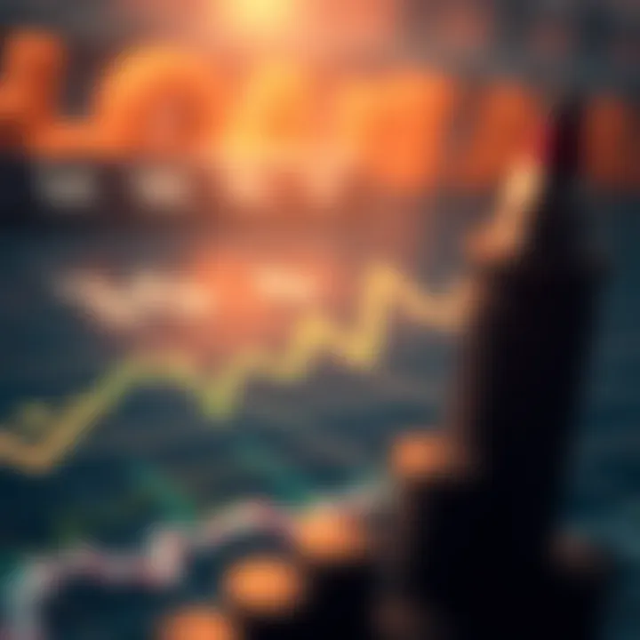 Graph depicting economic stability