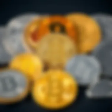 A collection of diverse cryptocurrencies available on ELDX