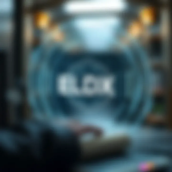 Visual representation of security features integrated in ELDX