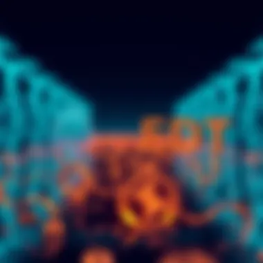 Interaction between EOS and USDT in the blockchain ecosystem