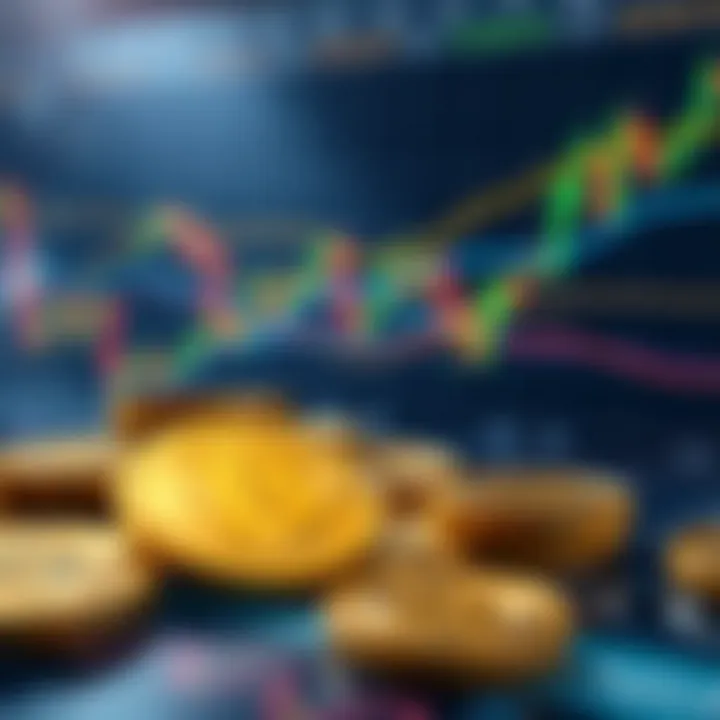 Visual representation of technical analysis in trading