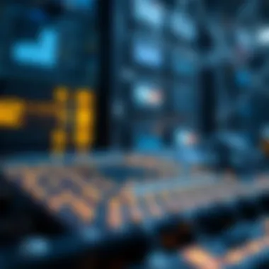 Illustration of blockchain technology implications for data storage