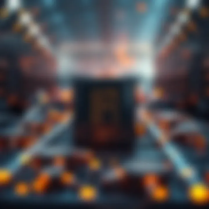 Visual representation of data storage revolution through Filecoin