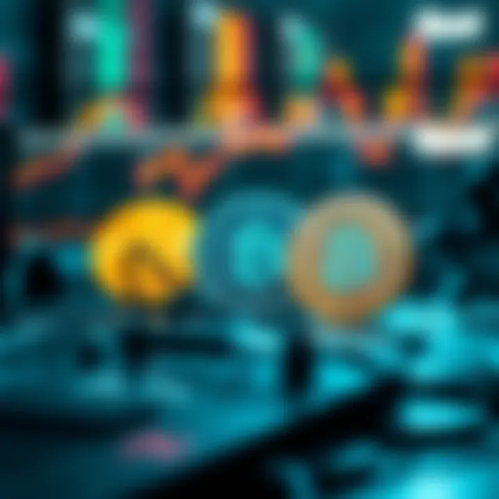 Futuristic depiction of the altcoin market outlook