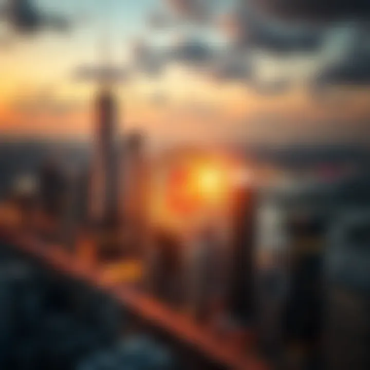 Global financial landscape with cryptocurrency integration